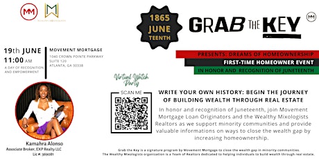 Movement Mortgage & The Wealthy  Mixologists  Presents : GRAB THE KEY