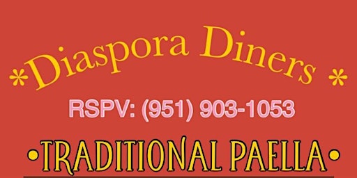 Primaire afbeelding van Diaspora Dinner 5: Traditional Paella