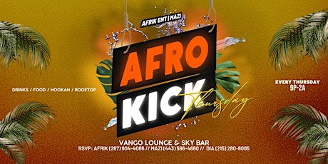 Afro Kick Thursday’s
