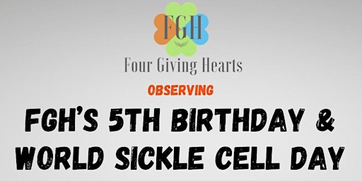 Observing FGH’s 5th Birthday & World Sickle Cell Day (Drop-In Event) primary image