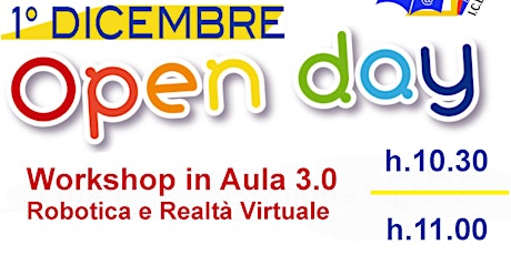 Immagine principale di Workshop di Robotica e Realtà Virtuale h. 11.00 - Secondaria Biagio Bellotti 
