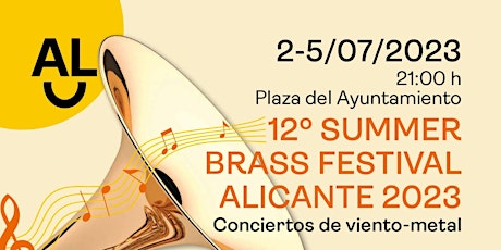 XII Summer Brass Festival Alicante. ENSEMBLE BRASS ACADEMY ALICANTE