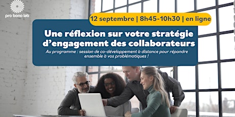 Imagen principal de Atelier de réflexion sur votre stratégie d'engagement des collaborateurs