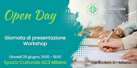 Open Day - Giornata di presentazione Workshop