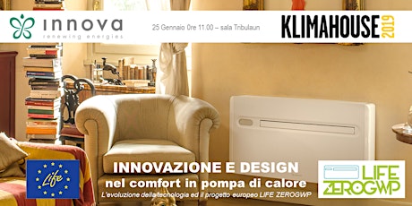 Immagine principale di INNOVAZIONE E DESIGN nel comfort in pompa di calore.  