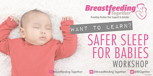 Imagem principal do evento Safer Sleep for Babies - Online Session
