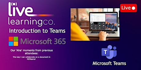 Live Learning - Introduction to MS Teams
