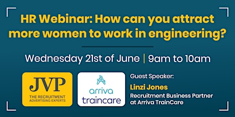 Image principale de HR Webinar: How can you attract more women to work in engineering?