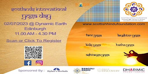Scotland's International Day of Yoga 2023 primary image