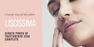 Coccole viso di dicembre: evento gratuito con prova trattamento