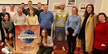 Extra session Temple Bar Toastmasters!	   Join us!