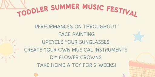 Toddler Summer Music Festival primary image