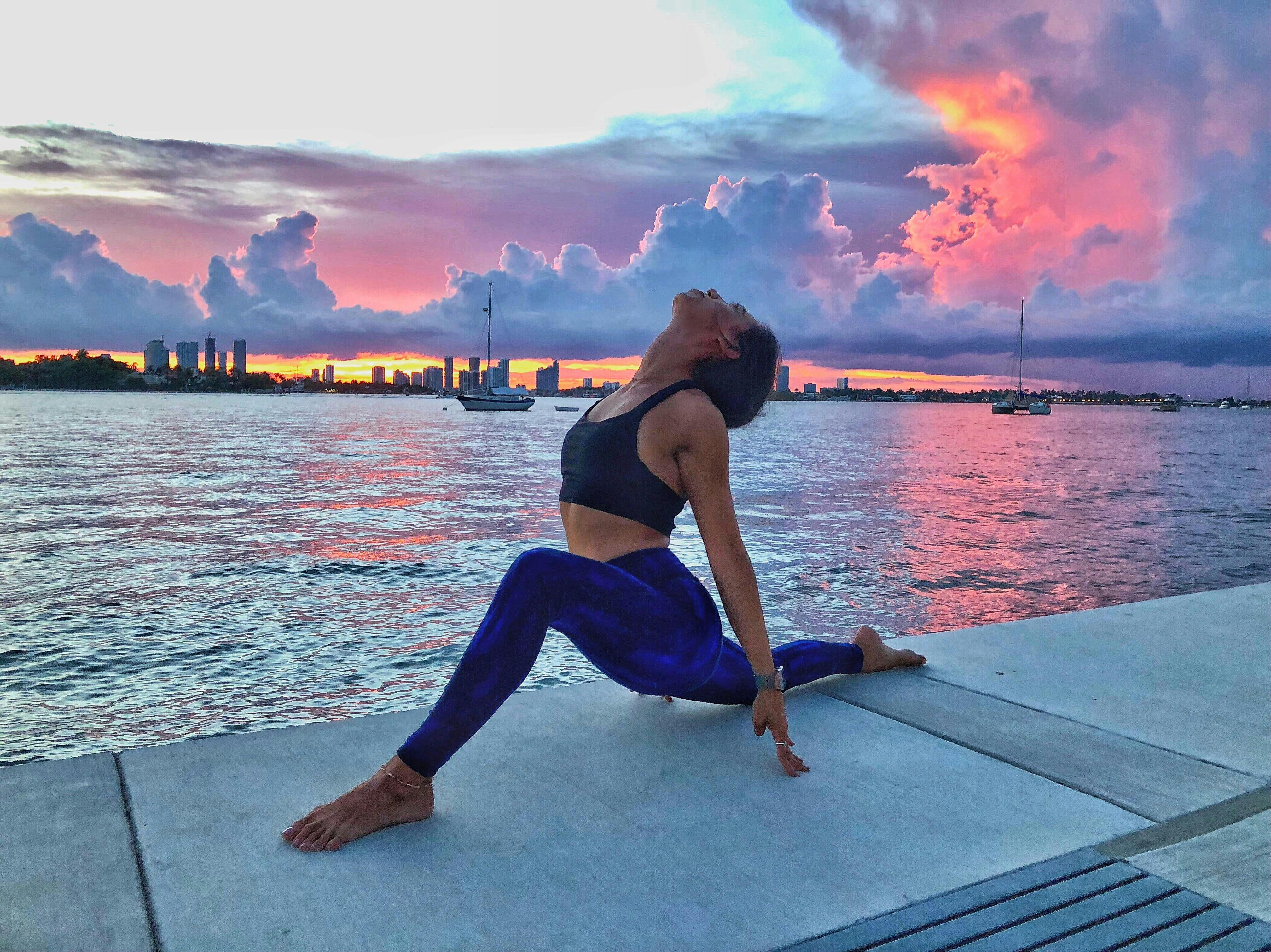 Sunset Yoga at Southgate Tower's Pool Deck