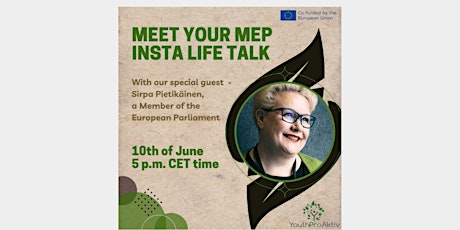 Primaire afbeelding van Ask anything about the EU Green Deal to MEP Sirpa Pietikäisen