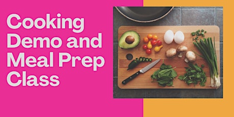 Primaire afbeelding van EWHC Cooking Demonstration and Meal Prep