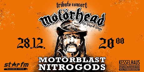 Tribute To Motörhead - The King of Kings mit Motörblast & Nitrogods