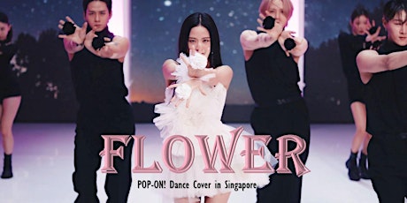 K-pop dance: BLACKPINK's Jisoo - 'FLOWER' M/V (Beginer) @BUGIS