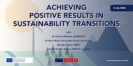 Primaire afbeelding van Achieving Positive Results in Sustainability Transitions