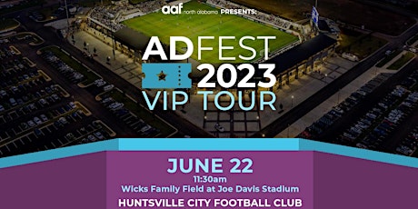 VIP Tour of New Stadium for Huntsville City Football Club
