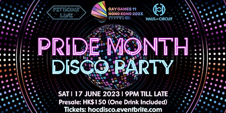 Pride Month Disco Party
