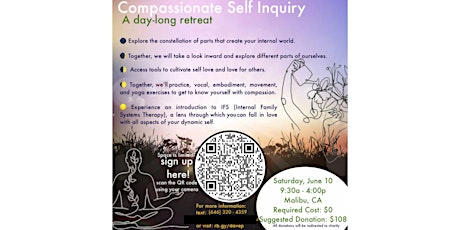 Compassionate Self Inquiry: A Day-Long Retreat
