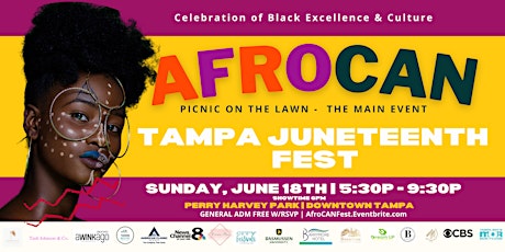 Partners & Sponsors: AfroCAN - Tampa Juneteenth Festival