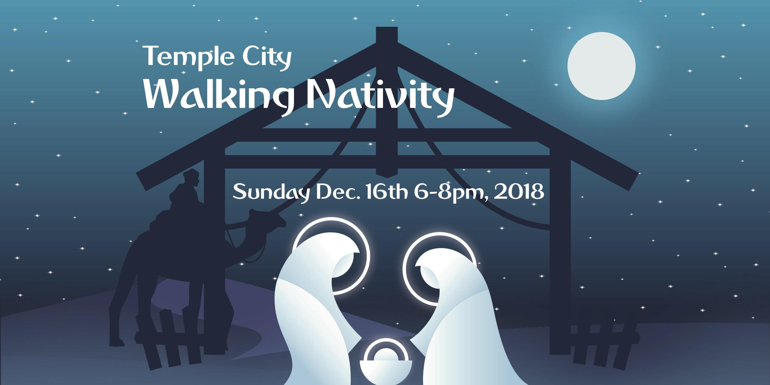 Temple City - Walking Nativity