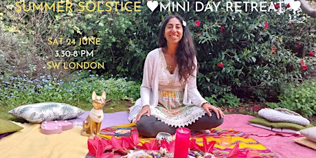 Hauptbild für Summer Solstice Mini Day Retreat with Cacao + Fire Ceremony + Gong Bath
