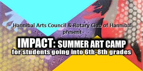 IMPACT: Summer Art Camp for 6th-8th Graders