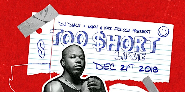 TOO SHORT (LIVE): Benefit Supporting California Fire Relief at 1015 FOLSOM