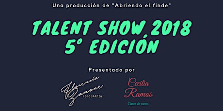 Imagen principal de Talent Show 2018 - Repechaje y gala negra