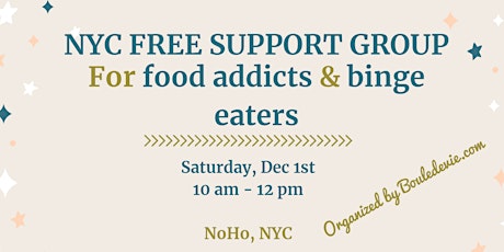 NYC free Eating disorders recovery support group
