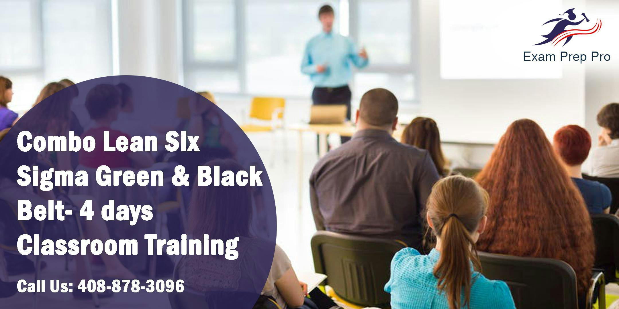 Combo Lean Six Sigma Green Belt and Black Belt- 4 days Classroom Training in Tucson,AZ