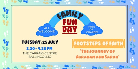 Primaire afbeelding van TCC Family Fun: Footsteps of Faith- Abraham and Sarah