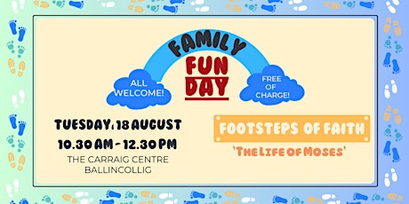 Primaire afbeelding van TCC Family Fun: Footsteps of Faith- Moses