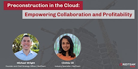 Preconstruction in the Cloud: Empowering Collaboration and Profitability