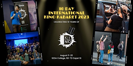 KinoD International Filmmaking Kabaret August 2023 primary image