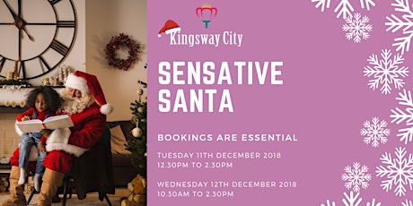 Sensitive Santa visits Kingsway City - 12th Dec primary image