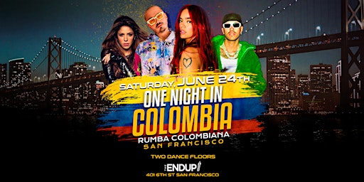"ONE NIGHT IN COLOMBIA" RUMBA COLOMBIANA | SAN FRANCISCO primary image