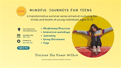 "Mindful Journeys: Cultivating Inner Peace for Teens