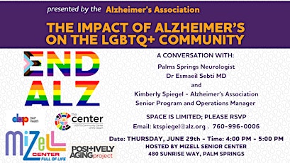 The Impact of Alzheimer's on the LGBTQ+ Community - A Conversation