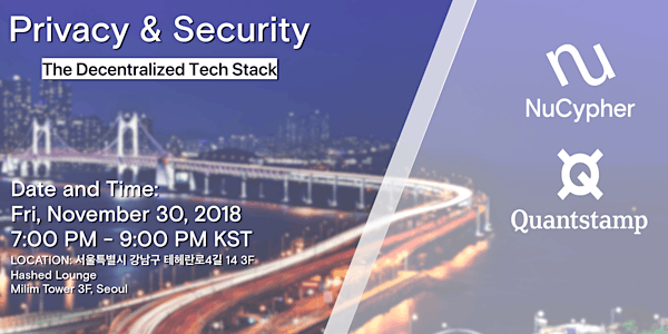 Privacy & Security: The Decentralized Tech Stack