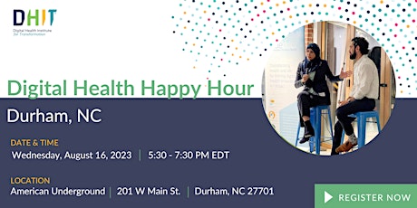 Digital Health Happy Hour: Durham, NC