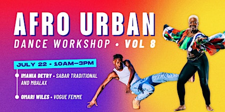 Part 2 of 3 - Afro Urban Dance Workshops Vol. 8 primary image