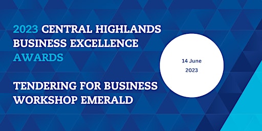 Tendering for business Workshop - Emerald primary image