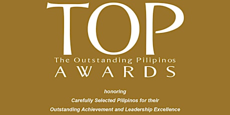 TOP AWARDS (The Outstanding Pilipinos Awards) primary image