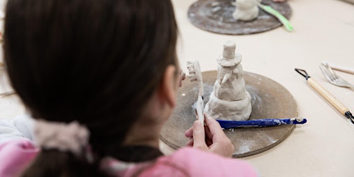 Hauptbild für Holiday Workshop: Creative Together Pottery Play (5-10 yrs) with Lauren