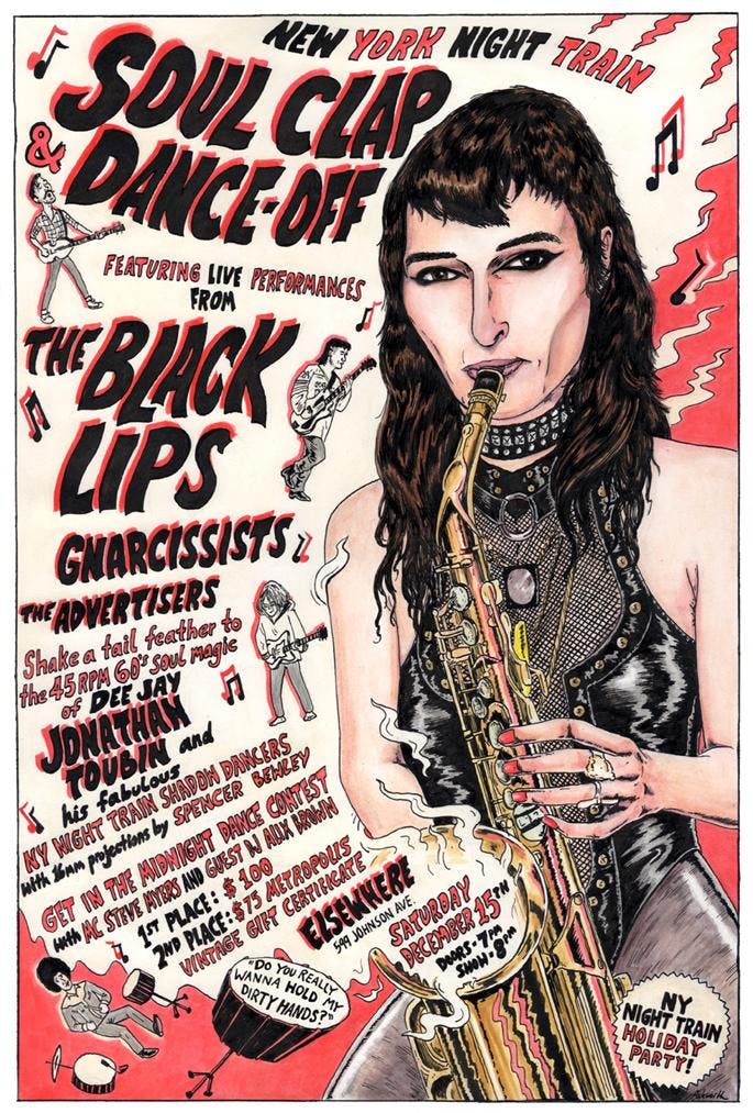New York Night Train's Soul Clap & Dance Off w/ The Black Lips
