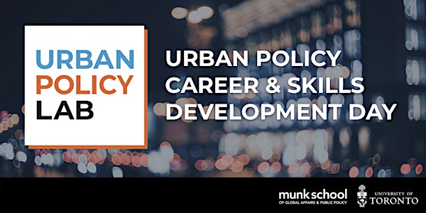 Urban Policy Career & Skills Development Day