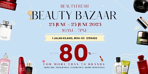 BeautyFresh Beauty Bazaar in June primary image